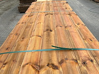 Ca. 51x grenen balken geschaafd geïmpregneerd - afbeelding 1 van  4