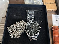Ca. 51x horloges en horloge accessoires, w.o. ticwatch, poedagar, selencia - afbeelding 3 van  16