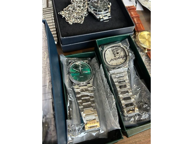Ca. 51x horloges en horloge accessoires, w.o. ticwatch, poedagar, selencia - afbeelding 5 van  16