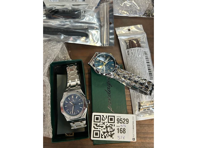 Ca. 51x horloges en horloge accessoires, w.o. ticwatch, poedagar, selencia - afbeelding 16 van  16