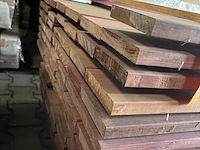 Ca. 51x purple heart planken geschaafd, 21x120mm, lengte 22/335cm, 29/365cm - afbeelding 3 van  3