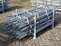 Ca. 51x staanders met pen, layher, allround | 200 cm (ring 50), in transportbok
