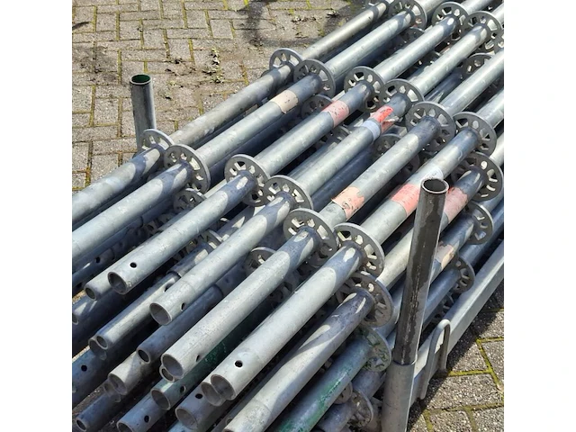Ca. 51x staanders met pen, layher, allround | 200 cm (ring 50), in transportbok - afbeelding 5 van  6