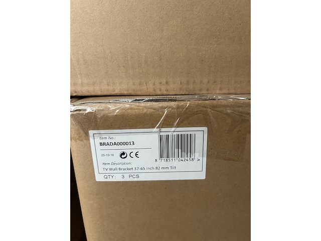 Ca. 51x tv wandbeugel 37-65" kantelbaar, sam creative, brada000013 - afbeelding 3 van  3