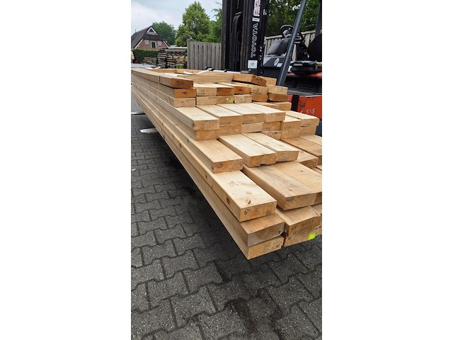Ca. 51x vuren balken - afbeelding 2 van  4