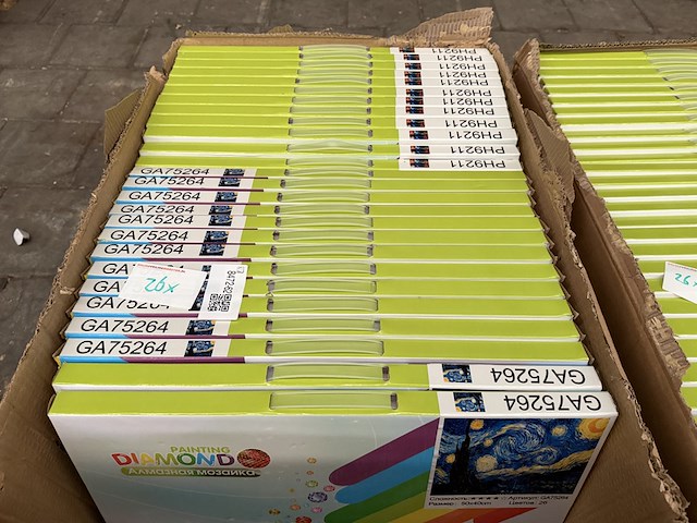 Ca. 52x diamond painting inclusief tools 40x50cm i-wannahave - afbeelding 2 van  5