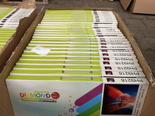 Ca. 52x diamond painting inclusief tools 40x50cm i-wannahave - afbeelding 4 van  5