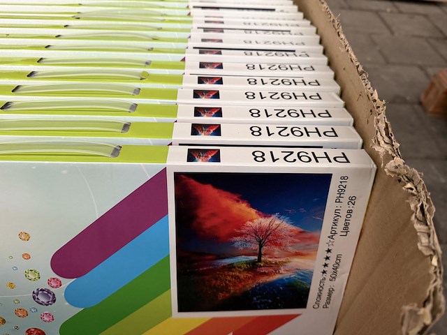 Ca. 52x diamond painting inclusief tools 40x50cm i-wannahave - afbeelding 5 van  5