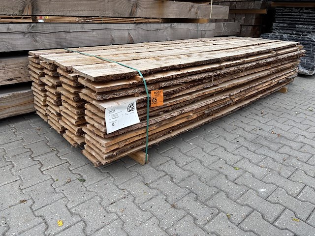 Ca. 52x douglas onbekante schaaldelen, 22x200-250mm, lengte 300cm - afbeelding 4 van  4