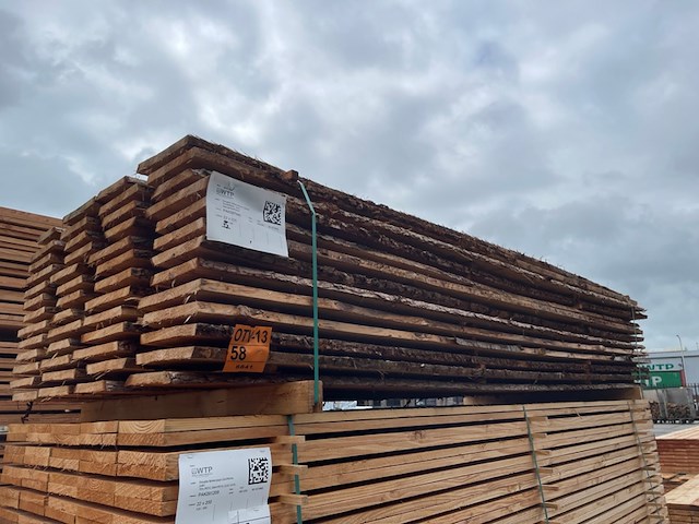 Ca. 52x douglas schaaldelen, 22x225mm, lengte 300cm - afbeelding 4 van  4