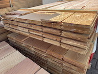 Ca. 52x douglas veer en groef, 18x185mm, lengte 400cm - afbeelding 3 van  3