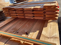 Ca. 52x douglas wisselsponning/halfhoutsrabat, 18x190mm, lengte 400cm - afbeelding 3 van  3