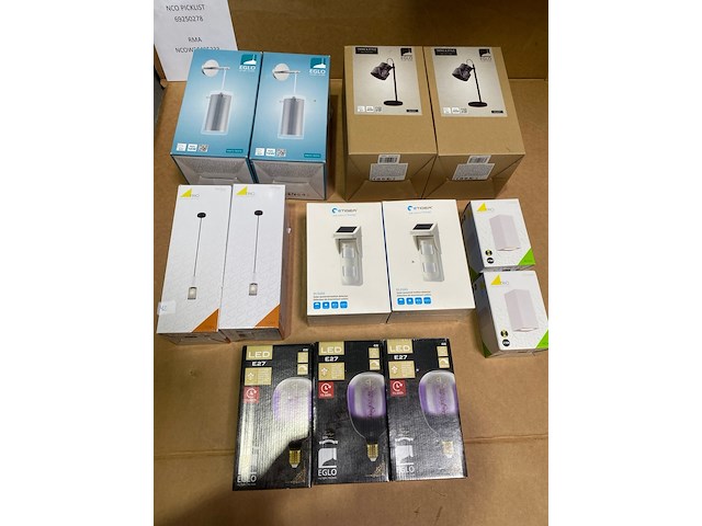 Ca. 52x lampen en hanglampen, eglo, trio, lucide - afbeelding 8 van  8