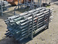 Ca. 52x staanders met pen, layher, allround | 200cm (ring 50), in transportbok - afbeelding 3 van  6