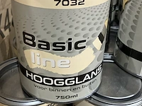 Ca. 53x blikken hoogglans verf, tintra, basicline, 7032 - afbeelding 2 van  3