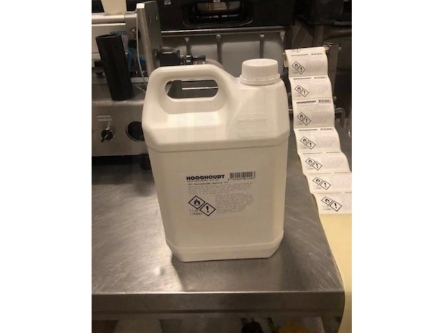 Ca. 53x desinfectiemiddel 5 l, hooghoudt, handgel 80% alcohol, wit - afbeelding 2 van  3