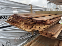 Ca. 53x douglas design- triple- deens profiel, 22x142mm, lengte 500cm - afbeelding 3 van  3