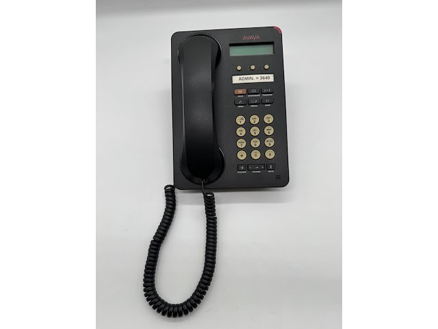 Ca. 53x voip telefoon, avaya, 1603-sw, zwart - afbeelding 1 van  5
