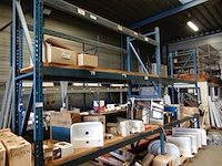 Ca. 5,45mtr palletstelling, blauw