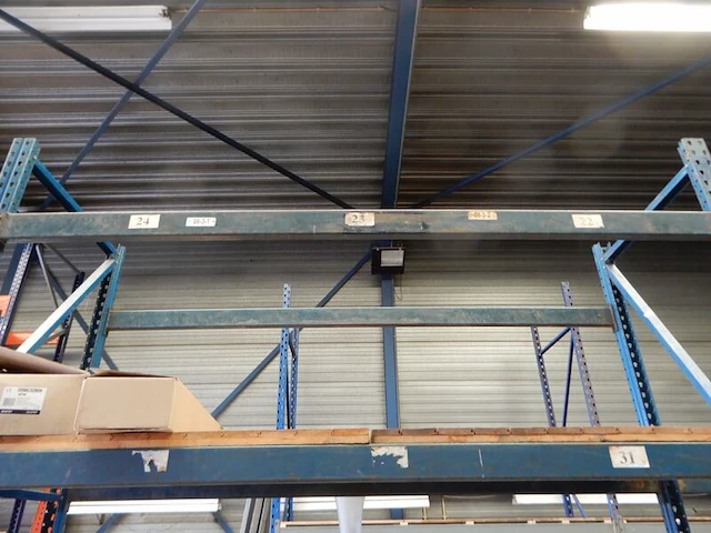 Ca. 5,45mtr palletstelling, blauw - afbeelding 4 van  6