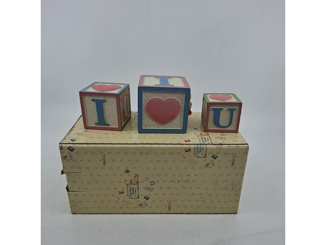 Ca. 54x beeldje, o.a. cherished teddies, o.a. love letters blocks - afbeelding 2 van  5