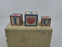 Ca. 54x beeldje, o.a. cherished teddies, o.a. love letters blocks - afbeelding 2 van  5
