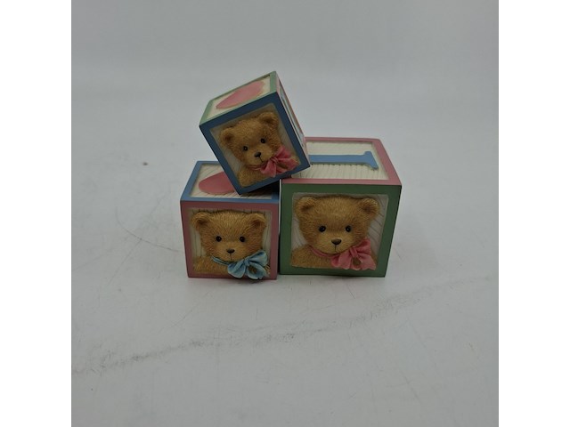 Ca. 54x beeldje, o.a. cherished teddies, o.a. love letters blocks - afbeelding 3 van  5