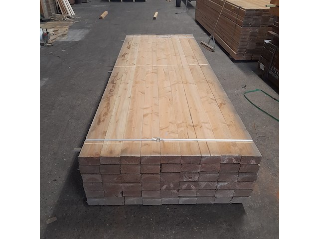 Ca. 54x douglas balk, 6,3 x 12,5 x 300 cm - afbeelding 2 van  7