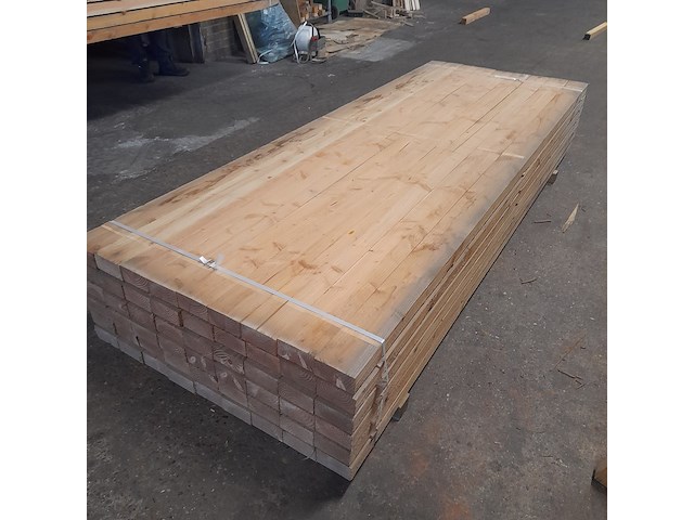 Ca. 54x douglas balk, 6,3 x 12,5 x 300 cm - afbeelding 3 van  7