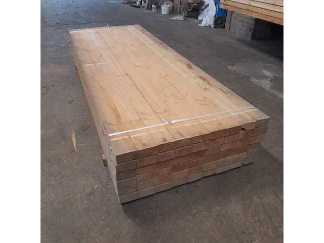 Ca. 54x douglas balk, 6,3 x 12,5 x 300 cm - afbeelding 5 van  7