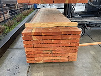 Ca. 54x douglas balken fijnbezaagd, 60x170mm, lengte 460cm - afbeelding 1 van  3