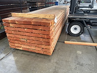 Ca. 54x douglas balken fijnbezaagd, 60x170mm, lengte 460cm - afbeelding 2 van  3