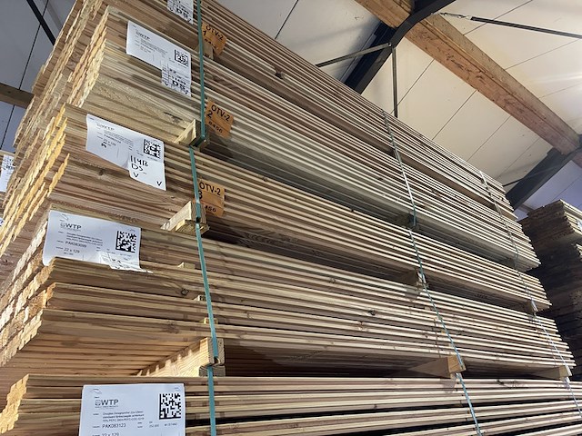 Ca. 54x douglas design- triple- deens profiel, 22x142mm, lengte 300cm - afbeelding 4 van  4