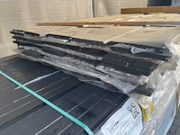 Ca. 54x douglas veer en groef zwart gecoat, 18x185mm, lengte 500cm - afbeelding 3 van  3