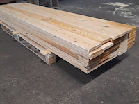 Ca. 54x grenen vloerdeel met mes en groef, 2,1 x 14,7 x 270 cm - afbeelding 4 van  7