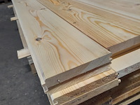 Ca. 54x grenen vloerdeel met mes en groef, 2,1 x 14,7 x 270 cm - afbeelding 5 van  7