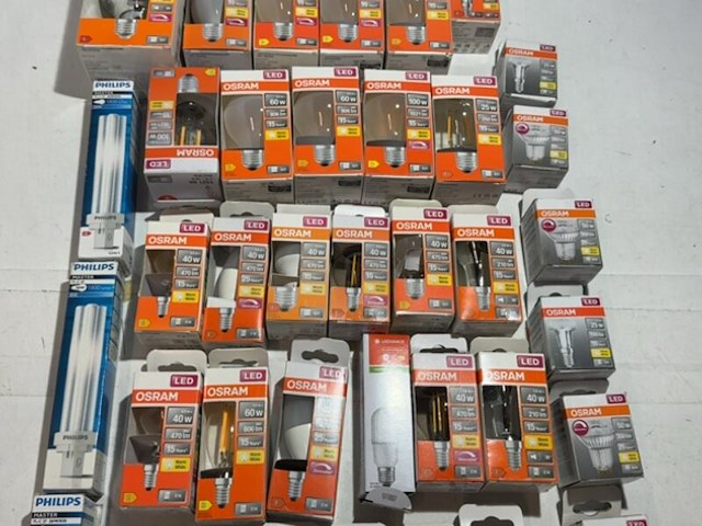 Ca. 54x led-lampen osram en philips - afbeelding 3 van  4