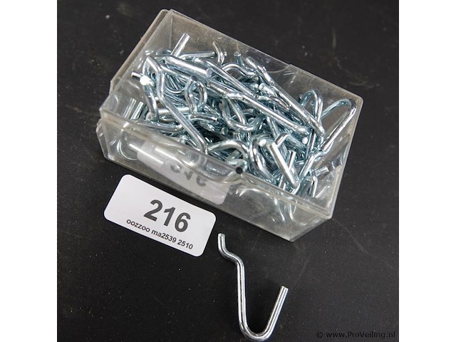 Ca. 55 haken voor winkeldisplay h5cm - afbeelding 2 van  3