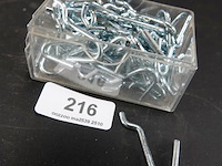 Ca. 55 haken voor winkeldisplay h5cm - afbeelding 1 van  3