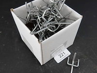 Ca. 55 haken voor winkeldisplay l8cm - afbeelding 2 van  3