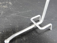 Ca. 55 haken voor winkeldisplay l8cm - afbeelding 3 van  3