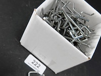 Ca. 55 haken voor winkeldisplay l8cm - afbeelding 2 van  3