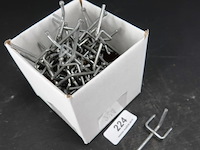 Ca. 55 haken voor winkeldisplay l8cm - afbeelding 2 van  3