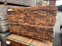 Ca. 552x angelim pedra latten geschaafd, 21x40mm, lengte 299/305cm, 253/335cm - afbeelding 3 van  3