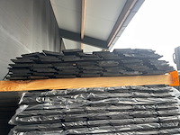 Ca. 55x channelsiding zwart gecoat, 18x140mm, lengte 420cm - afbeelding 3 van  3
