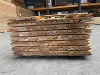 Ca. 55x douglas dubbele rhombus profiel, 25x137mm, lengte 500cm - afbeelding 3 van  4