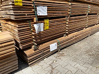 Ca. 55x douglas dubbele rhombus profiel, 25x137mm, lengte 500cm - afbeelding 4 van  4