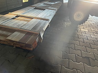 Ca. 55x guyana ipé planken geschaafd country grade, 18x90mm, lengte 500cm - afbeelding 2 van  3