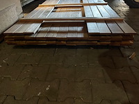Ca. 55x guyana ipé planken geschaafd country grade, 18x90mm, lengte 500cm - afbeelding 3 van  3