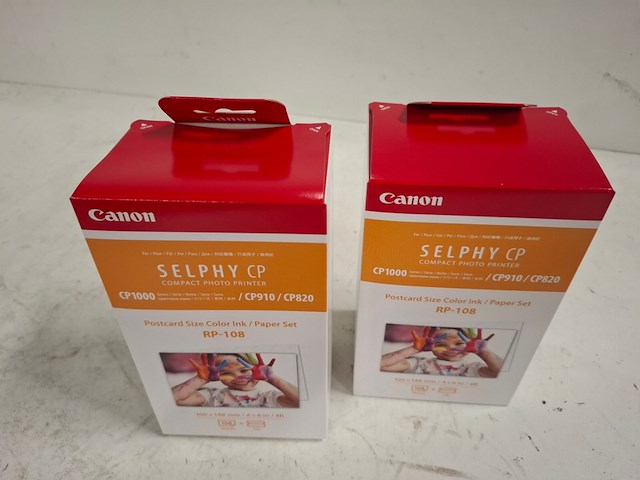 Ca 55x inkt- en papierset canon, rp-108 - afbeelding 2 van  4